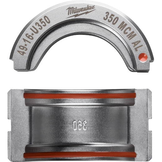 Milwaukee 49-16-U350 350 MCM ALUMINUM U STYLE DIE - Ace Tool Group - Milwaukee
