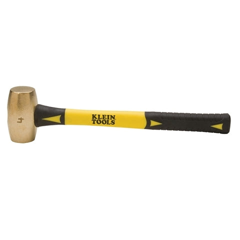 Klein 819-04 Non-Sparking Hammer, 4-Pound - Ace Tool Group - Klein