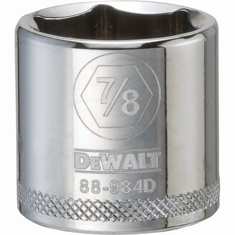Dewalt Dwmt88984Osp 6 Point 3/8'' Drive Socket 7/8'' Sae - Ace Tool Group - DeWalt