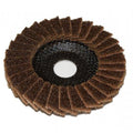 Sait 71980 4-1/2" x 7/8" Sand-Light Flap Disc Coarse Brown - Ace Tool Group - Sait