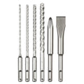 Milwaukee 48-20-7662 6pc. SDS Plus MX4 4-Cutter & Chisel Kit - Ace Tool Group - Milwaukee