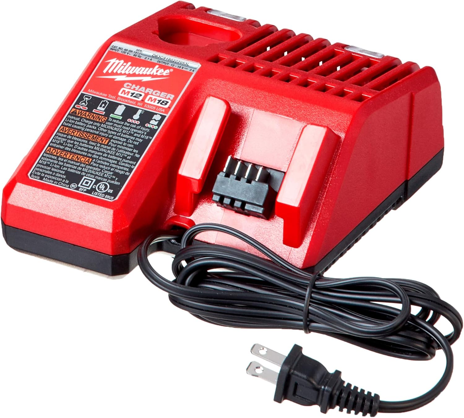 Milwaukee 2696-24 M18 COMBO CMPT HMR DR/SWZL/1/4 HEX IMP DR/LGT/CHGR KIT - Ace Tool Group - Milwaukee