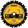 Dewalt Dwa1612Cmb 6-1/2 In. Circular Saw Blade 18T - 5Pk - Ace Tool Group - DeWalt