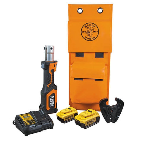 Klein BAT207T24H Battery-Operated Cable Crimper - Ace Tool Group - Klein