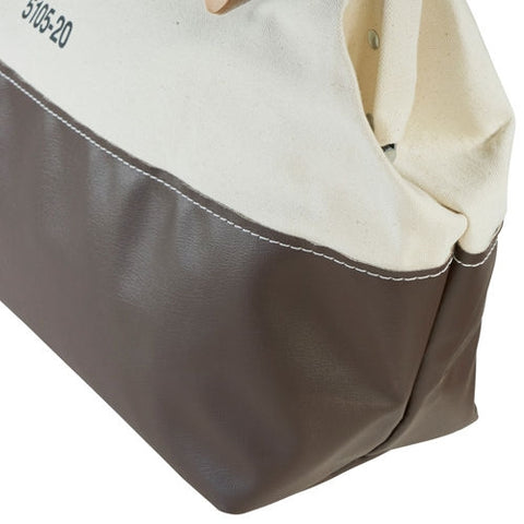 Klein 5105-20 High-Bottom Canvas Tool Bag, 20 in. - Ace Tool Group - Klein