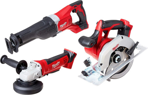 Milwaukee 2696-26 M18 COMBO HD/1/4 HEX IMP DR/CIRC/SWZL/GRINDR/LGT KIT