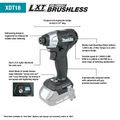 Makita CX203SYBXRM 18V LXT® Lithium-Ion Sub-Compact Brushless Cordless 2-Pc. Combo Kit with Job Site Speaker (1.5Ah) - Ace Tool Group - Makita