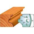 CMT 690.129 Pair of Profiled Knives for Shaper Cutters - Ace Tool Group - CMT