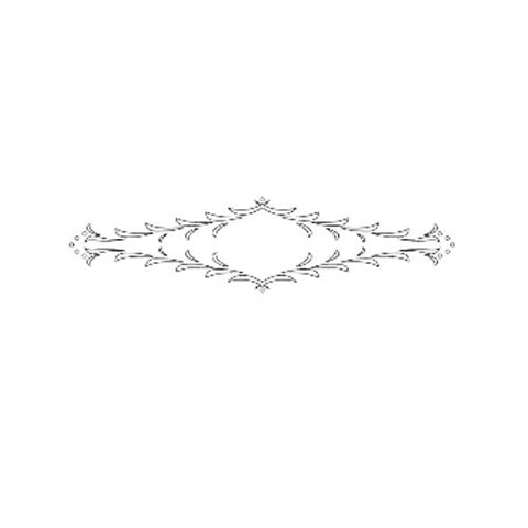 Cmt Rcs-404 Door Rail Template Floretine - Ace Tool Group - CMT