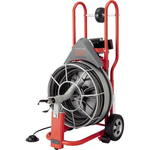 RIDGID 83557 5/8" (16 mm) Open Cage Drum Machine, 3-6 in. Drain Lines - Ace Tool Group - Ridgid