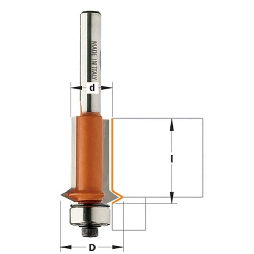 Cmt 853.501.11 Flush & V-Groove Bit - Ace Tool Group - CMT