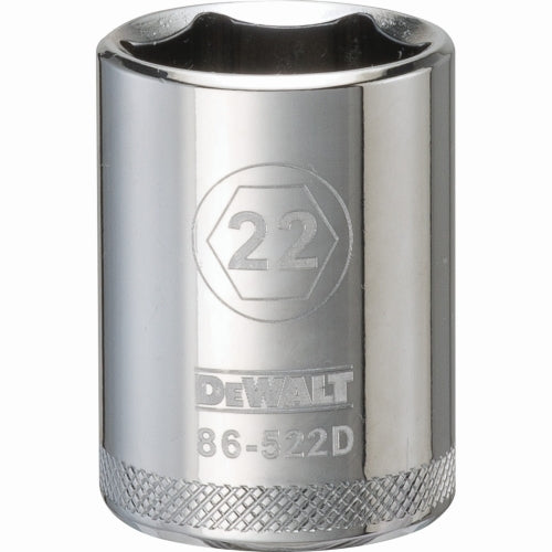 Dewalt Dwmt86522Osp 6 Point 1/2'' Drive Socket 22 Mm - Ace Tool Group - DeWalt