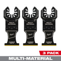 Milwaukee 49-25-1523 Milwaukee OPEN-LOK 1-3/8" TITANIUM ENHANCED CARBIDE TEETH MULTI-MATERIAL BLADE 3PK - Ace Tool Group - Milwaukee