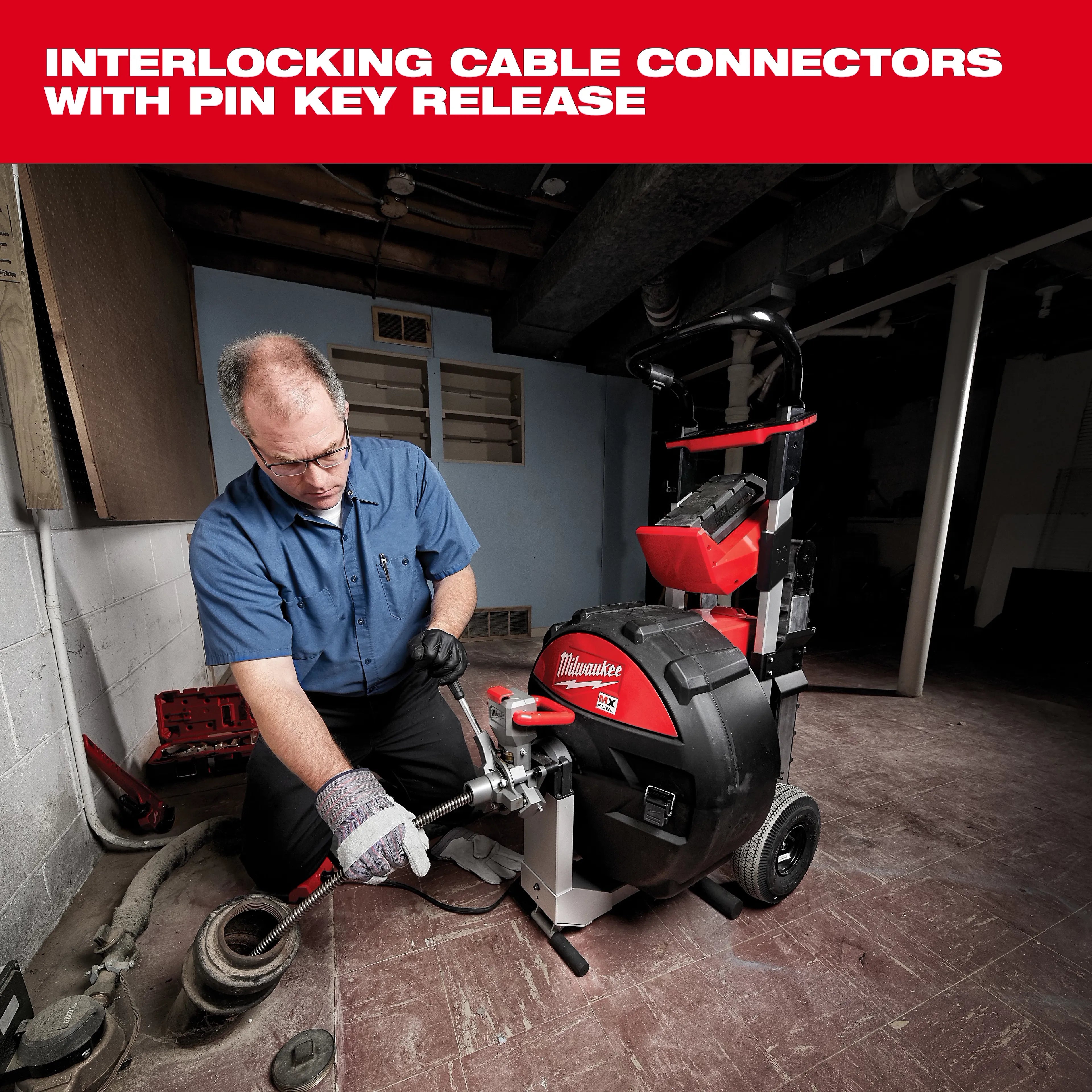 Milwaukee 48-53-2350 5/8" x 50' Inner Core Drum Cable - Ace Tool Group - Milwaukee