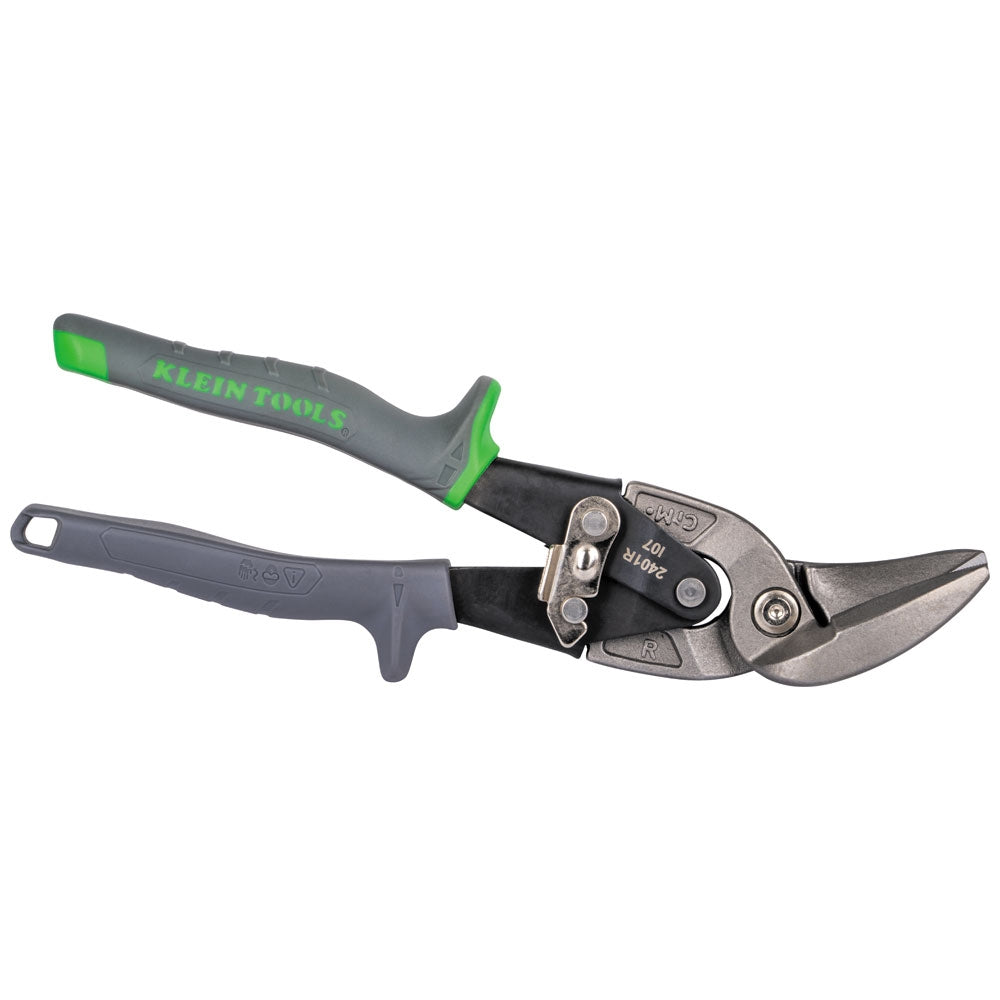 Klein 2401R Offset Right-Cutting Aviation Snips - Ace Tool Group - Klein