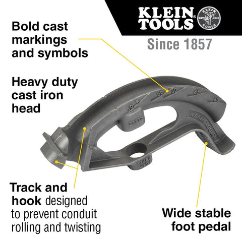 Klein 51610 1-Inch Iron Conduit Bender Head - Ace Tool Group - Klein