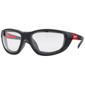 Milwaukee 48-73-2041 Clear High Performance Safety Glasses with Gasket 12 Pack - Ace Tool Group - Milwaukee