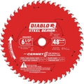 Diablo Tools 6-1/2 In. X 48 Tooth Steel Demon Cermet Ii Saw Blade For Metals And Stainless Steel - Ace Tool Group - Diablo