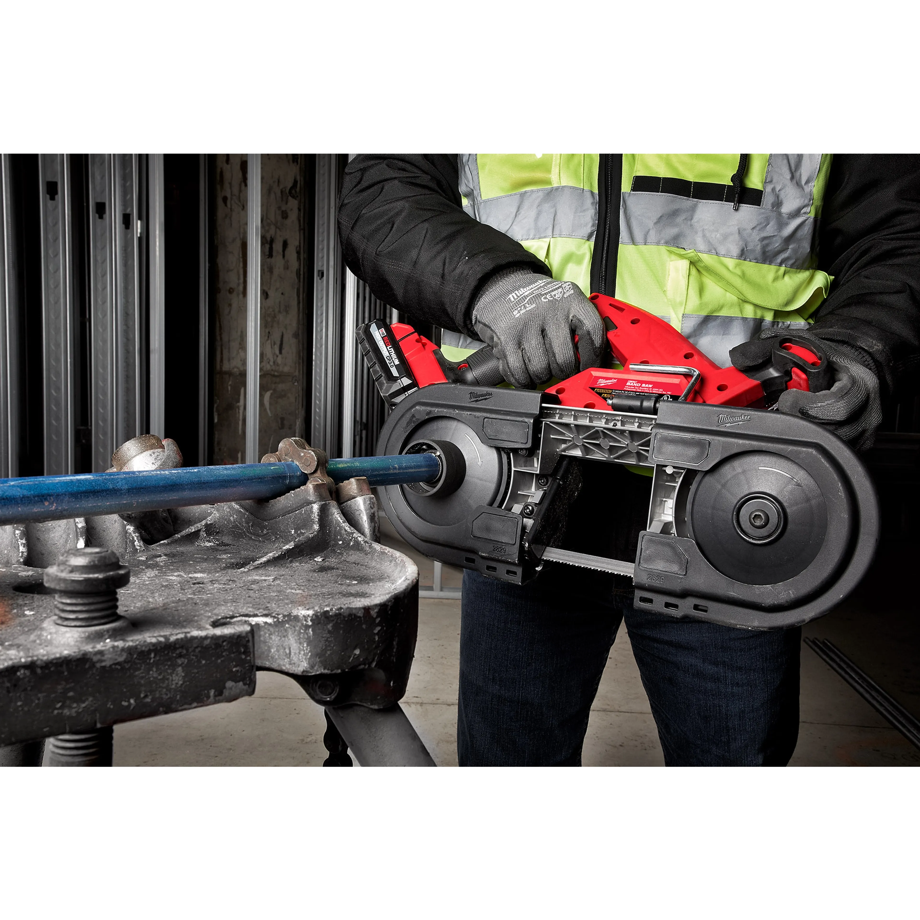 Milwaukee 2829S-20 M18 FUEL Compact Dual-Trigger Band Saw (Tool Only) - Ace Tool Group - Milwaukee