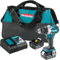 Makita 18V LXT Lithium-Ion Brushless Cordless 1/2" Driver-Drill Kit, 2-speed, var. speed., L.E.D. Light, bag (5.0Ah) - Ace Tool Group - Makita