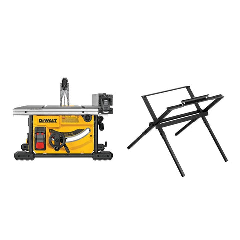 Dewalt Dwe7485Ws Compact Jobsite Table Saw 8 1/4" With Stand - Ace Tool Group - DeWalt