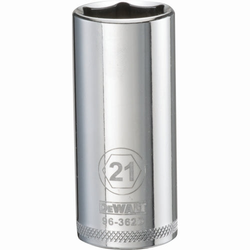 Dewalt Dwmt96362Osp 6 Point 3/8'' Drive Deep Socket 21 Mm - Ace Tool Group - DeWalt