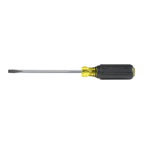 Klein 605-6 1/4 in. Cabinet Tip Screwdriver, 6 in. - Ace Tool Group - Klein