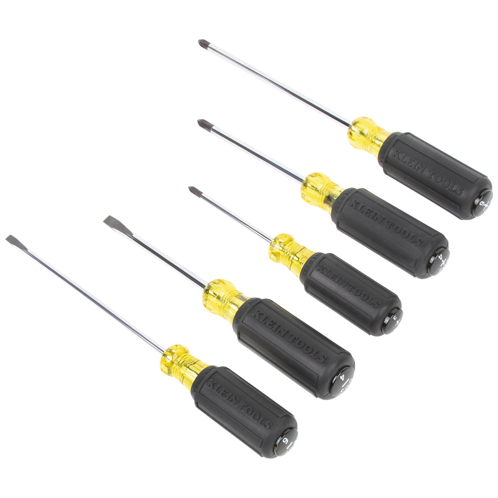 Klein 85805 All-Purpose Screwdriver Set, 5-Piece - Ace Tool Group - Klein