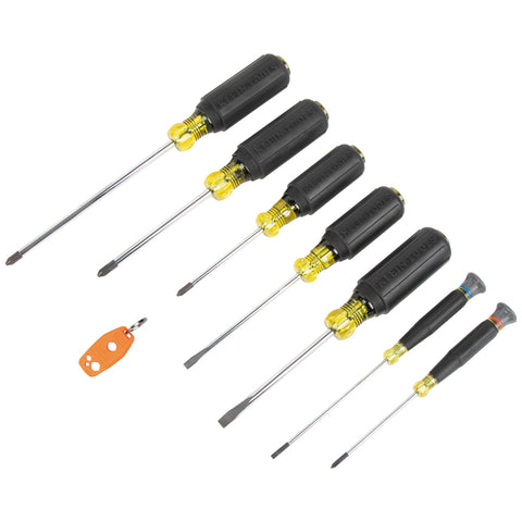 Klein 85808 All-Purpose Screwdriver Set, 8-Piece - Ace Tool Group - Klein
