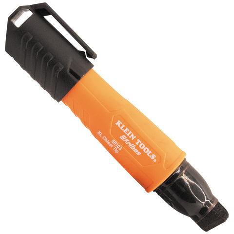 Klein 86103 Skribes Chisel Tip Permanent Marker, XL - Ace Tool Group - Klein