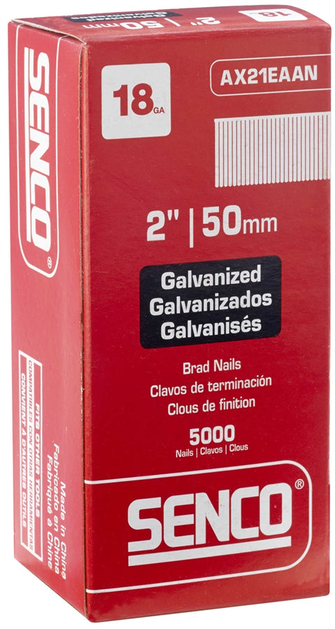 Senco AX21EAAN 18 Ga. Straight Strip Brad Nails - Ace Tool Group - Senco