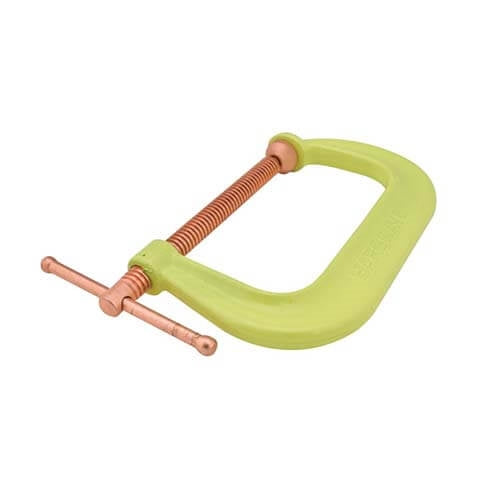 Wilton 20486 Spark-Duty  Drop Hi-Vis C-Clamp 2 - 10 in. - Ace Tool Group - Wilton