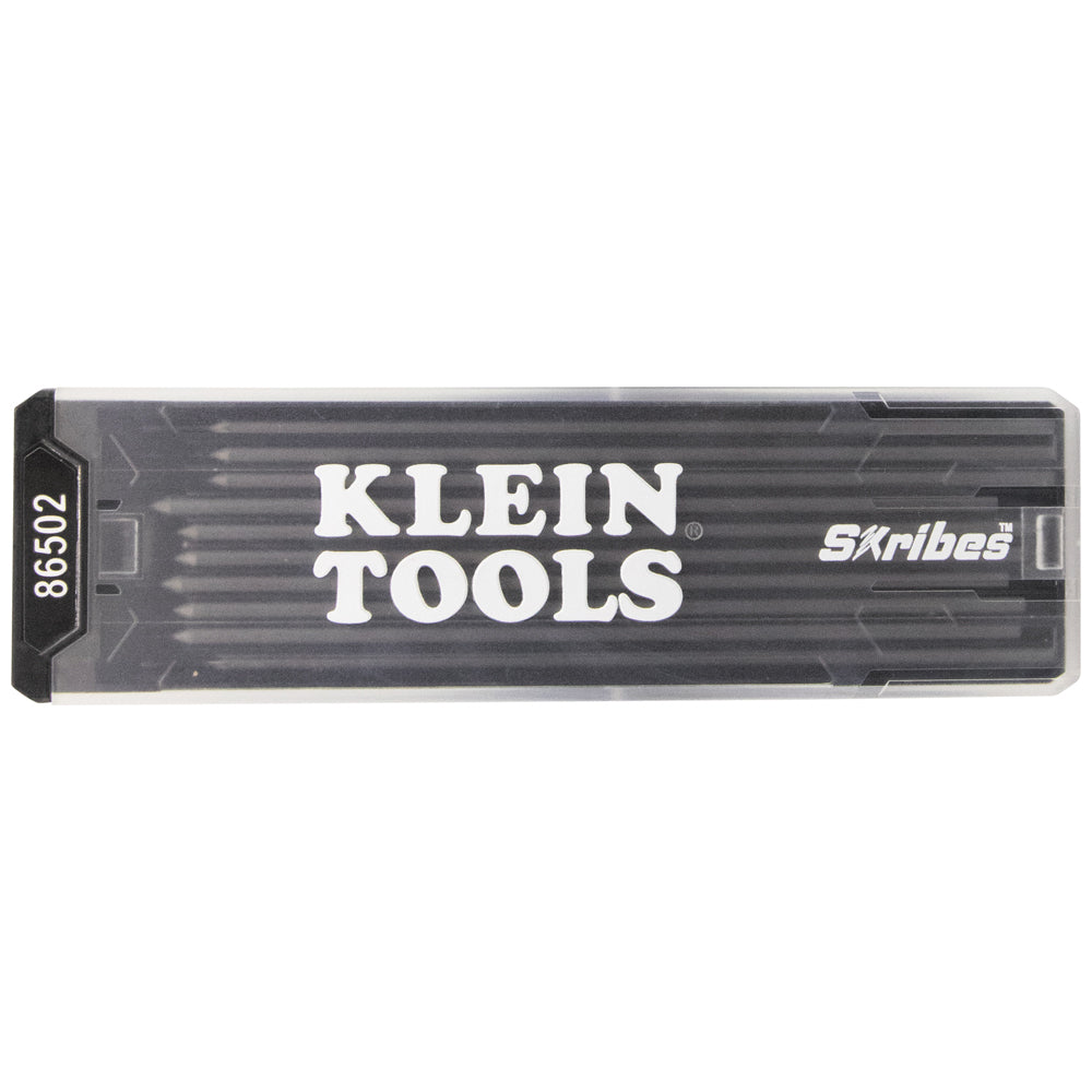 Klein 86502 Skribes Replacement Leads, Black, 10-Pack - Ace Tool Group - Klein