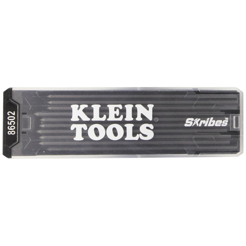 Klein 86502 Skribes Replacement Leads, Black, 10-Pack - Ace Tool Group - Klein