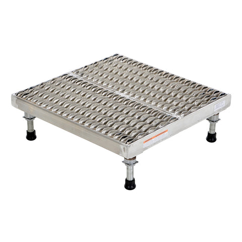 Vestil Adj Alum Work Stand 5-3/4-7-3/4 H 19x36 - Ace Tool Group - Vestil