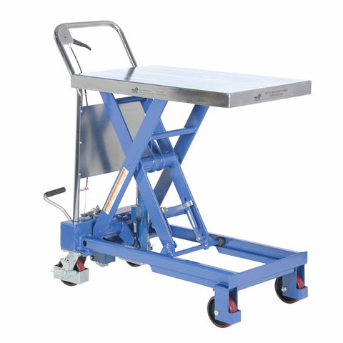 Vestil CART-750-TS Single Hydraulic Cart 750 Lb - Ace Tool Group - Vestil