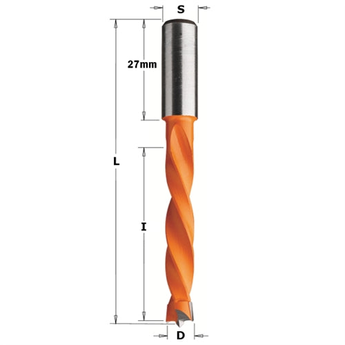 Cmt 373.050.12 Dowel Drill 5X50X85 Lh - Ace Tool Group - CMT