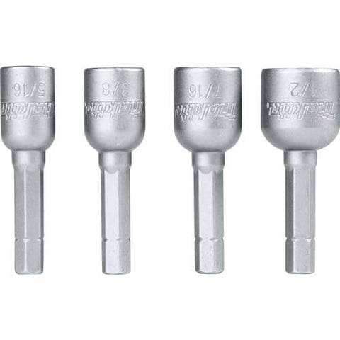 Makita B-59265 4 pc. Magnetic Nutsetters Set - Ace Tool Group - Makita