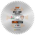 CMT 253.060.08 ITK 8-1/2 in. x 60 T Miter Saw Blade - Ace Tool Group - CMT