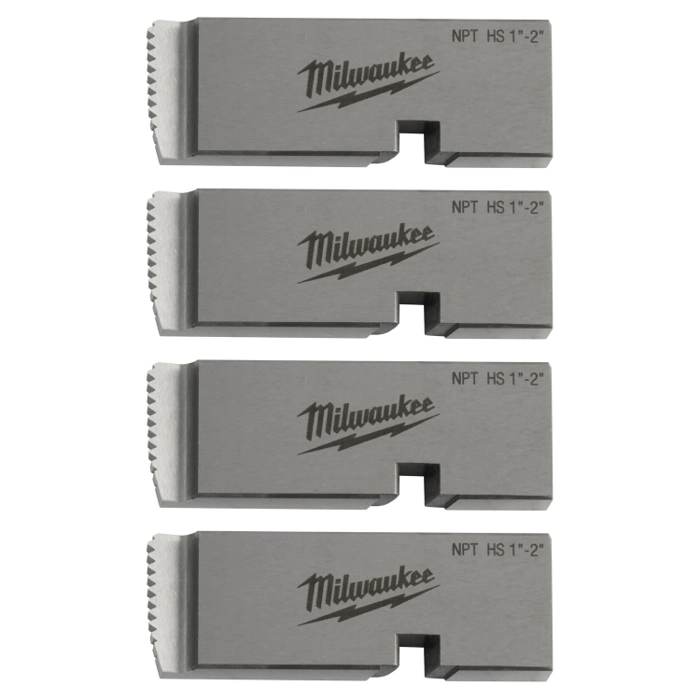 Milwaukee 48-36-1202 1" - 2" Universal Pipe Threading Dies Alloy NPT - Ace Tool Group - Milwaukee