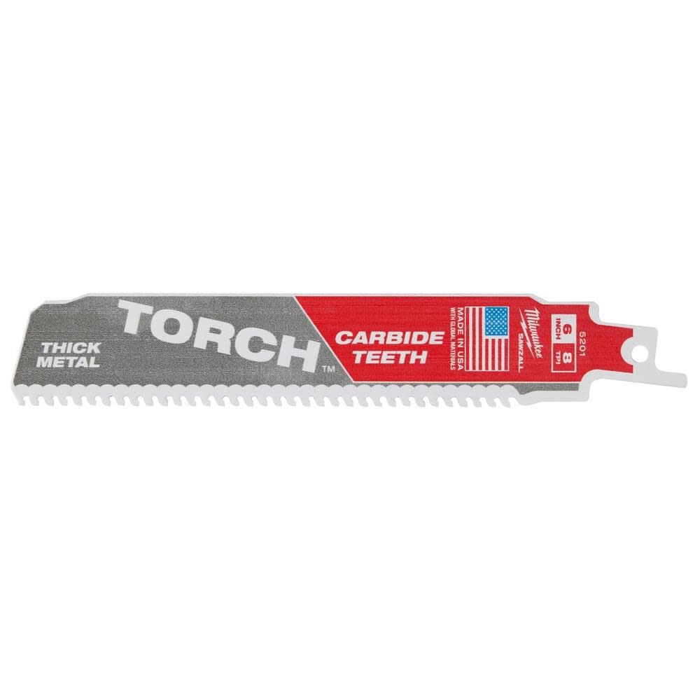 Milwaukee 48-00-5301 6IN C-TORCH 3PK SAWZALL BL - Ace Tool Group - Milwaukee
