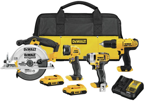 Dewalt Dck466D2 20V 4-Tool Combo Kit - Ace Tool Group - DeWalt