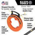 Klein 56331 Steel Fish Tape, 1/8 in. x 50 ft. - Ace Tool Group - Klein
