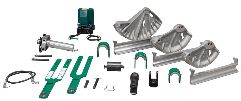 Greenlee 881GXDE980 - Hydraulic Bender for 2-1/2", 3", and 4" with Hydraulic Pump - Ace Tool Group - Greenlee