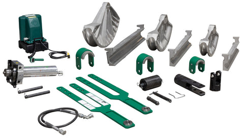 Greenlee 881GXDE980 - Hydraulic Bender for 2-1/2", 3", and 4" with Hydraulic Pump - Ace Tool Group - Greenlee