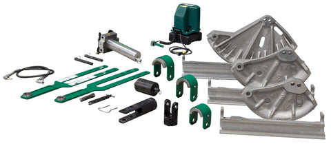 Greenlee 881GXDE980 - Hydraulic Bender for 2-1/2", 3", and 4" with Hydraulic Pump - Ace Tool Group - Greenlee