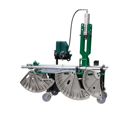 Greenlee 881GXDE980MBTS - Hydraulic Bender for 2-1/2", 3", and 4" with Hydraulic Pump and Mobile Bending Table - Ace Tool Group - Greenlee