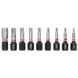 Milwaukee 48-32-4616 9PC 1IN INSERT HEX BIT SET - Ace Tool Group - Milwaukee