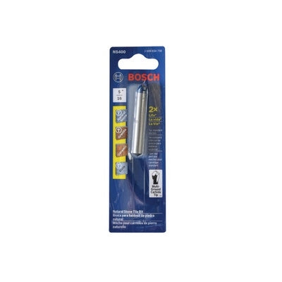 Bosch NS400 5/16 in. NATURAL STONE TILE BIT - Ace Tool Group - Bosch