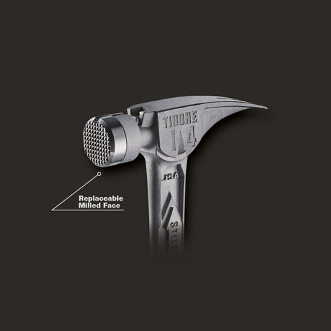 Stiletto TIBONE 14oz Smooth/Curved Titanium Framing Hammer - Ace Tool Group - Stiletto